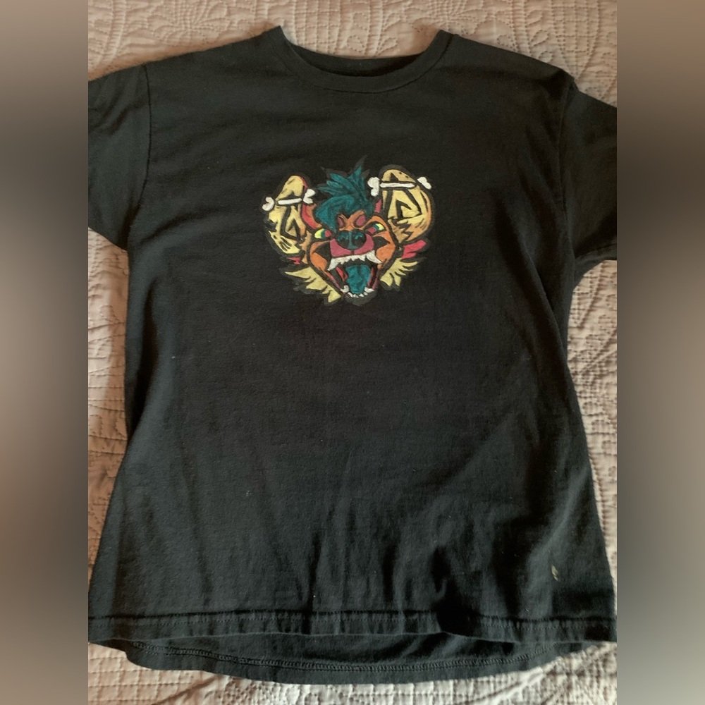 Hand painted canine T-Shirt